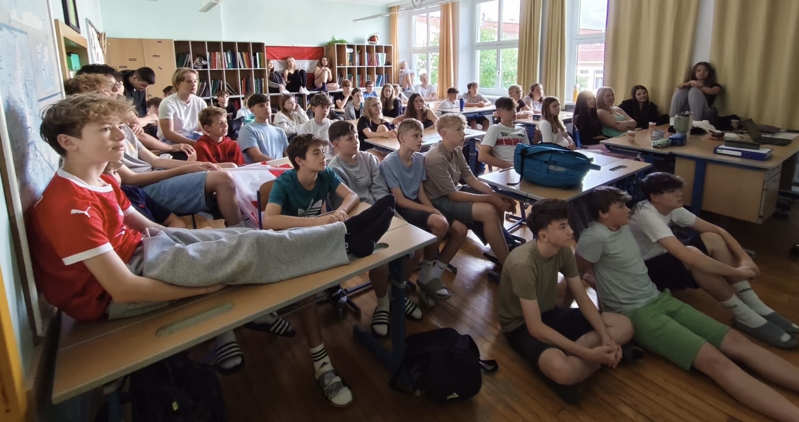 Public Viewing beim WM-Spiel Österreich gegen Jordanien!